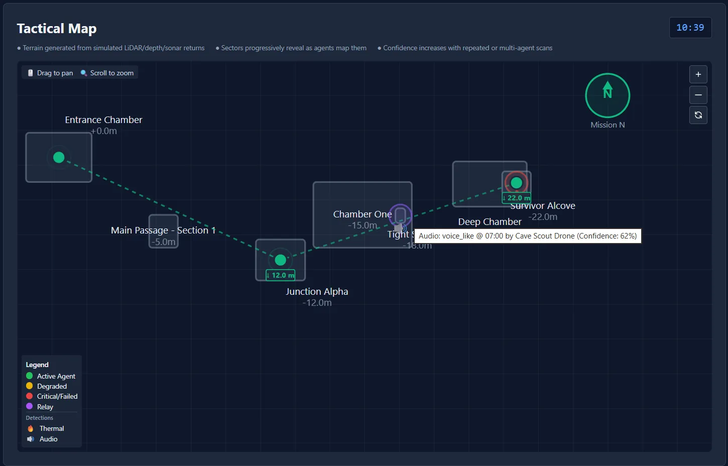 RescueMesh screenshot